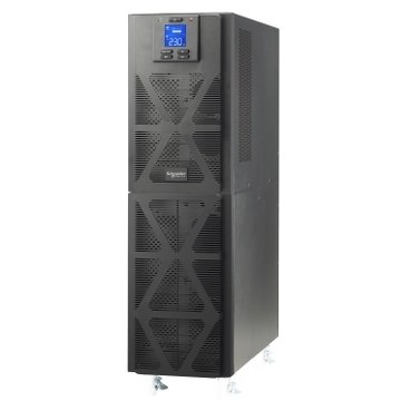 Easy UPS 1 Ph On-Line, 10kVA/ 10kW, Tower, 230V, 1x Hard wire 3 wire(1P+N+E) outlet, Intelligent Card Slot, LCD
