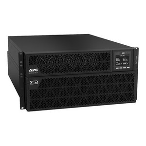 APC Smart-UPS On-Line, 8kVA/ 8kW, Rack/Tower, 230V, 2x IEC C13+1x IEC C19+Hard wire 3-wire (H+N+E) outlets, Network Card, W/O rail kit